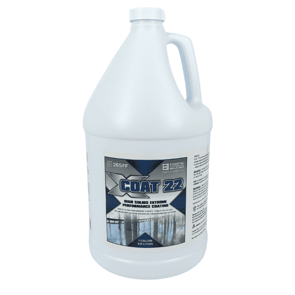 X-Coat 22 High-Gloss Floor Finish – Durable, Non-Yellowing Acrylic Formula for Long-Lasting Shine, Scuff Resistance, 1 Gallon