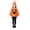 A19 Orange, variant on Yuncity Girls Halloween Outfit Set Fall Winter Pumpkin Graphic Print Batwing Sleeve Cape With Hat Cosplay 2-Piece Clothes Size 7-8 Years