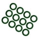 thumbnail image 1 of Paquete de 12 cintas elásticas para tallos de floristería, cintas resellables para trabajos con alambre, 11 colores Verde oscuro, 1 of 9
