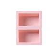 thumbnail image 1 of Molde de Silicona Billuyoard Rectangular 2 Cavidades Rosa, 1 of 6