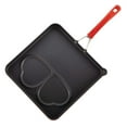 thumbnail image 3 of Circulon Innovatum Aluminum Non-stick 11-Inch Square Sweetheart Griddle, Red, 3 of 5