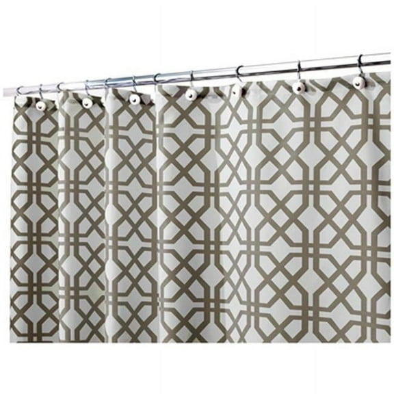 45420 Trellis Shower Fabric Curtain - 72 x 72 in.