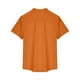 thumbnail image 3 of Camisas de Lino para Hombres Verano Europeo Sobredimensionado Color Sólido Manga Corta de Pie Cuello Botón Abajo, 3 of 5