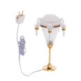 thumbnail image 3 of Exquisite LED Chandelier Ceiling Lamp Ceiling Light Model Toy for Doll House Bedroom Toy, 3 of 9