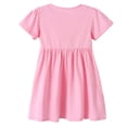 thumbnail image 3 of Glisme Dress For Girls Sleeveless Crewneck Dresses Cartoon Graphic Cute Toddler Daily Wear 2-3 Years Red, 3 of 9