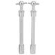 thumbnail image 4 of Stainless Steel Front Rear CVD Drive Shaft for Axial SCX24 90081 1/24 RC Car Upgrade Parts, 4 of 4