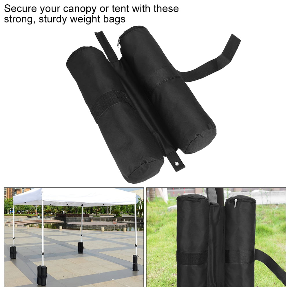 Alomejor Anchor Weights Bag Portable Canopy Weighted Sand Bag Durable Umbrella Base for Camping Tent Sun Shelter Sandbags Pop up Weighted Feet Bag