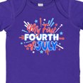 thumbnail image 4 of Inktastic My First Fourth of July- Red, White, and Blue Fireworks Boys or Girls Baby Bodysuit, 4 of 5