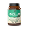 Organic Spirulina Capsules - 470mg Capsules 100 Pills, Non GMO, Natural, Vegan Super Algea, Pure Hawaiian Blue Green Spirulina Powder