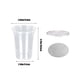 thumbnail image 3 of Vaso Desechable De Plstico Transparente Para T Con Leche, Bebidas Fras, Capacidad De 360 Ml, Alta Transparencia, Ideal Para Oficinas Y Fiestas, De Uso Comercial, Reutilizable, Apto Para, Ukhbmc, 3 of 6