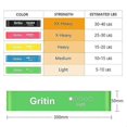 thumbnail image 2 of Fitness Bands [Set of 5] 5 Level Resistance Bands, 100% Latex Fitness Bands Resistance Bands with German Exercise Instructions and Carrying Bag, Gymna, 2 of 5