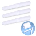 thumbnail image 1 of Decodeary 3pcs/set Wide Compatibility Toilet Paper Holder Roller To Fit Various Sizes Of Paper Rolls, 1 of 6