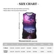 thumbnail image 4 of Honeii Purple Moon Tree Night Sky print basktball shirt for men and women, Unisex basketball jersey for Theme party-Large, 4 of 6