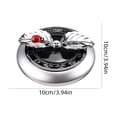 thumbnail image 2 of Blateno Car Solar Airplane Aromatherapy Car Rotating Aromatherapy Sitting Aromatherapy Paste Tablet Car Decoration Solar Powered Get 5ml Perfume, 2 of 7