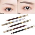thumbnail image 4 of Eyebrow Pencil Double Headed, Long Lasting Eyebrow Pencil, Waterproof Smudge Proof Eyebrow Definer with Built-In Brush, Easy Application Perfectly Defined Natural Look, 4 of 9