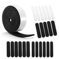 thumbnail image 1 of Guardurnaity 23 Pieces Hat Size Tape Black Protector Foam Reducing Sweatband Fitted Liner Reducer Filler Sticker for Tighten Caps Tools Sombreros 110x20x5mm 1PC Guardurnaity BFH000254-02, 1 of 1