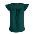 thumbnail image 3 of Women's Tank Tops Loose Fit in Solid Color with Casual Fashionable Round Neck, 3 of 5