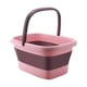 thumbnail image 1 of Kearding Portátil y fácil de limpiar para la relajación del hogar, Cubo de masaje plegable para pies, bañera plegable para pies Juegos de accesorios de baño rosa, 1 of 6