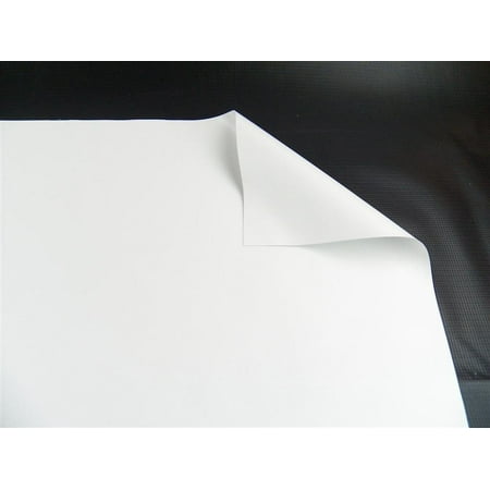 Vinyl Tarp - 20' x 20' Heavy Duty Vinyl Tarp 20 oz. 22 mil Waterproof White Liner