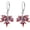 Maple Leaf-cz, variant on Maple Leaf Earrings for Women 925 Sterling Silver Fall Leaf Earrings Dangle Thanksgiving Jewelry for Her