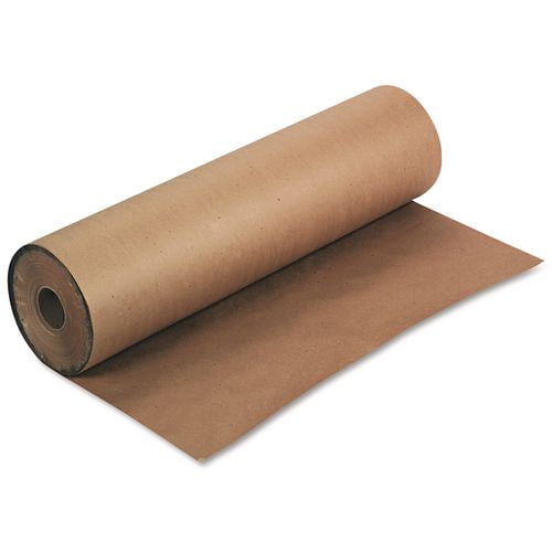Kraft Paper Roll, 50 lb Wrapping Weight, 36" x 1,000 ft, Natural | Bundle of 2