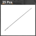 thumbnail image 3 of Uxcell 25pcs Sewing Needles 0.4mm Dia 32mm Long Ultra-Thin Stainless Steel Needles, 3 of 6
