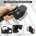 thumbnail image 3 of Cat Steam Brush for Grooming and Shedding for Long and Short Hair Pets Deshedding and Hair Removal tool for Dogs & Cats Self Cleaning 4 in 1 Massaging Pet Spray Spritz Defur Comb, 3 of 7