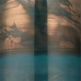 thumbnail image 4 of Jamie Young Co Vapor Glass Semi-Flush Mount in Aqua, 4 of 5