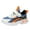 Orange, variant on TIREOW Kids Boys Girls Basketball Shoes Fashion Lightweight Sport Sneakers High Top Lace-Up Strappy Mesh Breathable Athletic Sneakers School Non-Slip Outdoor Shoes