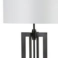 thumbnail image 5 of SAFAVIEH Tanya 59 in. H Mid-Century Tower Column Floor Lamp, Black, 5 of 5