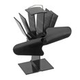 thumbnail image 1 of Jessar - Eco Fan for Wood Stove, Classic Collection, Black, 1 of 1