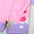 thumbnail image 6 of Gerichy Toddler Girl Swimsuit,Girls Bathing Suit Summer Toddler Girls Cartoon Prints Ruffles 1 Piece Swimwear Beach Onesie Swimsuit Bikini, 6 of 6