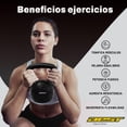 thumbnail image 4 of Pesa Rusa Best Kettlebell 8kg Para Ejercicio En Casa Best JY3438-8, 4 of 6