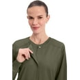 thumbnail image 5 of Cherokee 3 Pockets Modern Classic Fit Snap-Front Scrub Jacket (Women's), 5 of 10