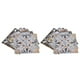 thumbnail image 2 of Pegatinas autoadhesivas para azulejos de cerámica, estilo retro vintage, paquete de 2, impermeables, gris claro con bordes dorados, perfectas para decoración de cocina y baño, 2 of 10