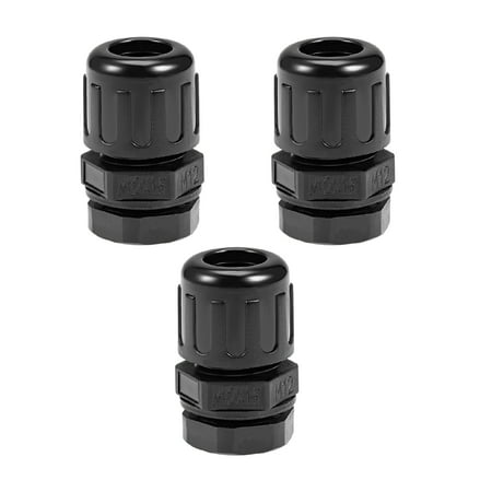 

Waterproof Cable Gland Corrugated Tube Joint AD10 Adjustable Locknut Pipe Clamp 3pcs