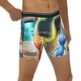 thumbnail image 4 of Saiise Pikmin Men's Underwear Boxer Briefs Cotton Trunks Short Leg Underwear (S-XXL), 4 of 7