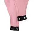 thumbnail image 5 of KOGMO Womens Round Neck Long Sleeve Bodysuit Leotard Made in USA, 5 of 6