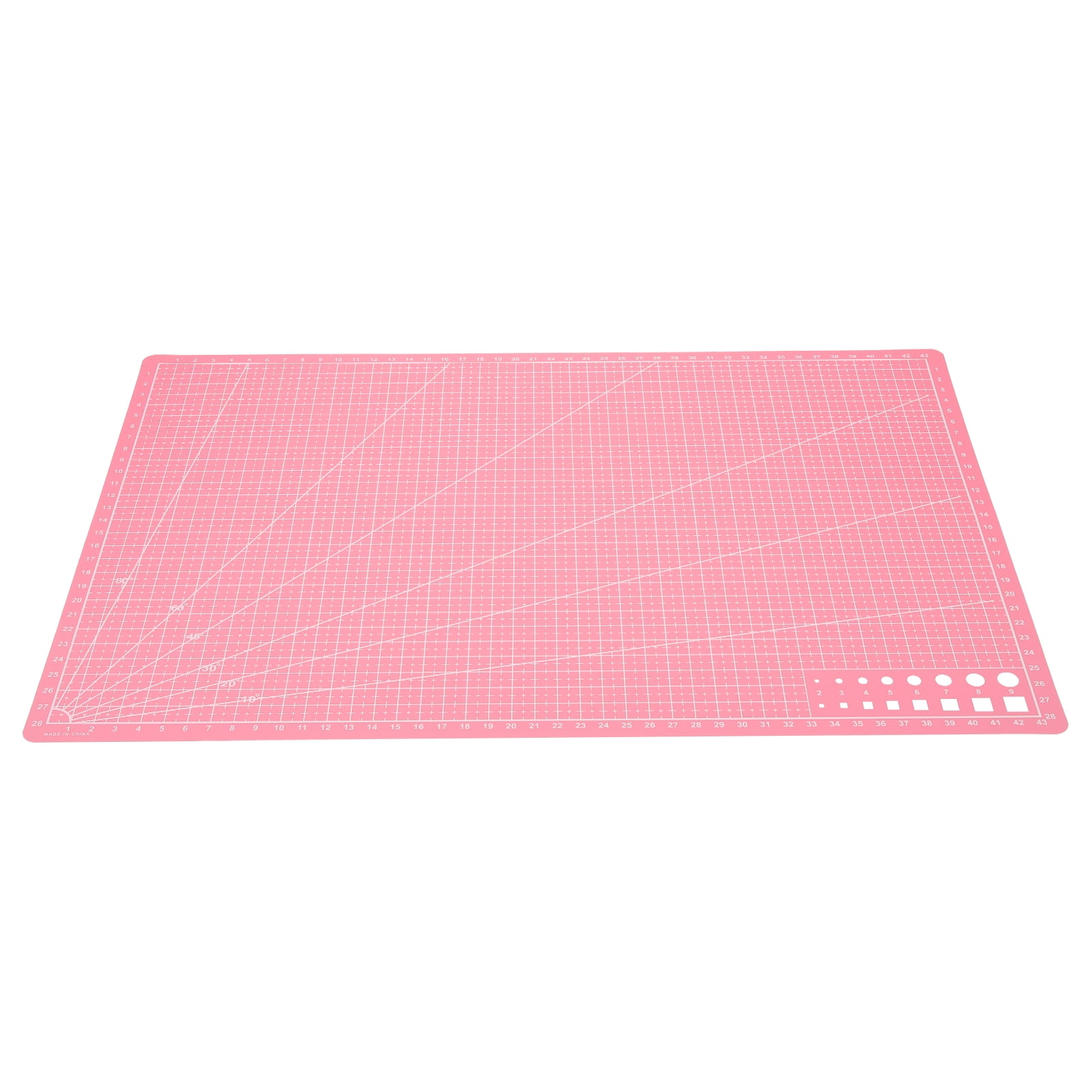 5 Count Cutting Backing Flexible Board Rotating Mat Pink Large Crafts