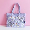 thumbnail image 2 of Bolso Tote AlwaySky Ita Ventana Transparente Morado 46x3x31 cm, 2 of 8