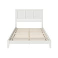thumbnail image 5 of AFI Madison Queen Low Profile Wood Platform Bed, White, 5 of 6