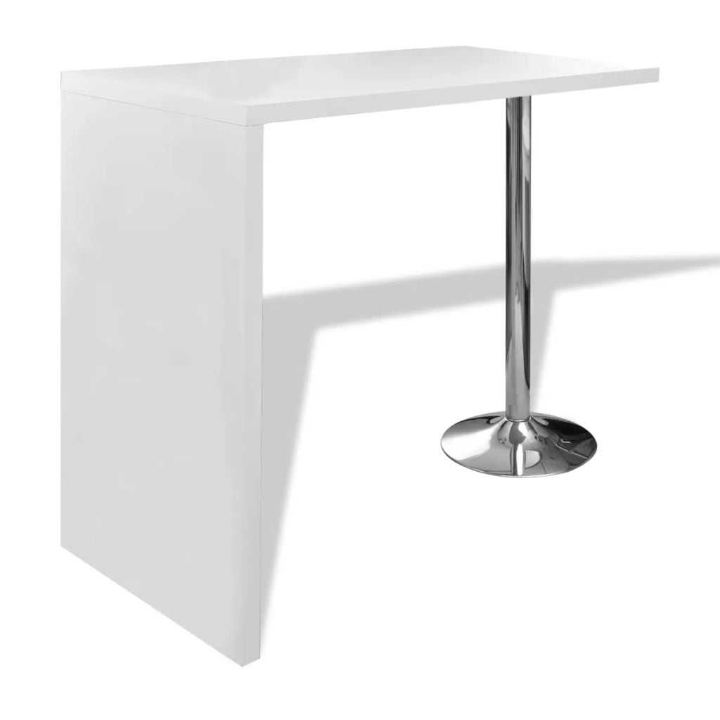 Simple High Standing Table Bar Table Party Table Complete with stretchhusse White 