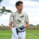 thumbnail image 3 of Fotbe green plaid Moose tree Camiseta Polo de Golf para Hombre con Estampado – Camisa Deportiva Transpirable con Cuello Abotonado-Small, 3 of 6