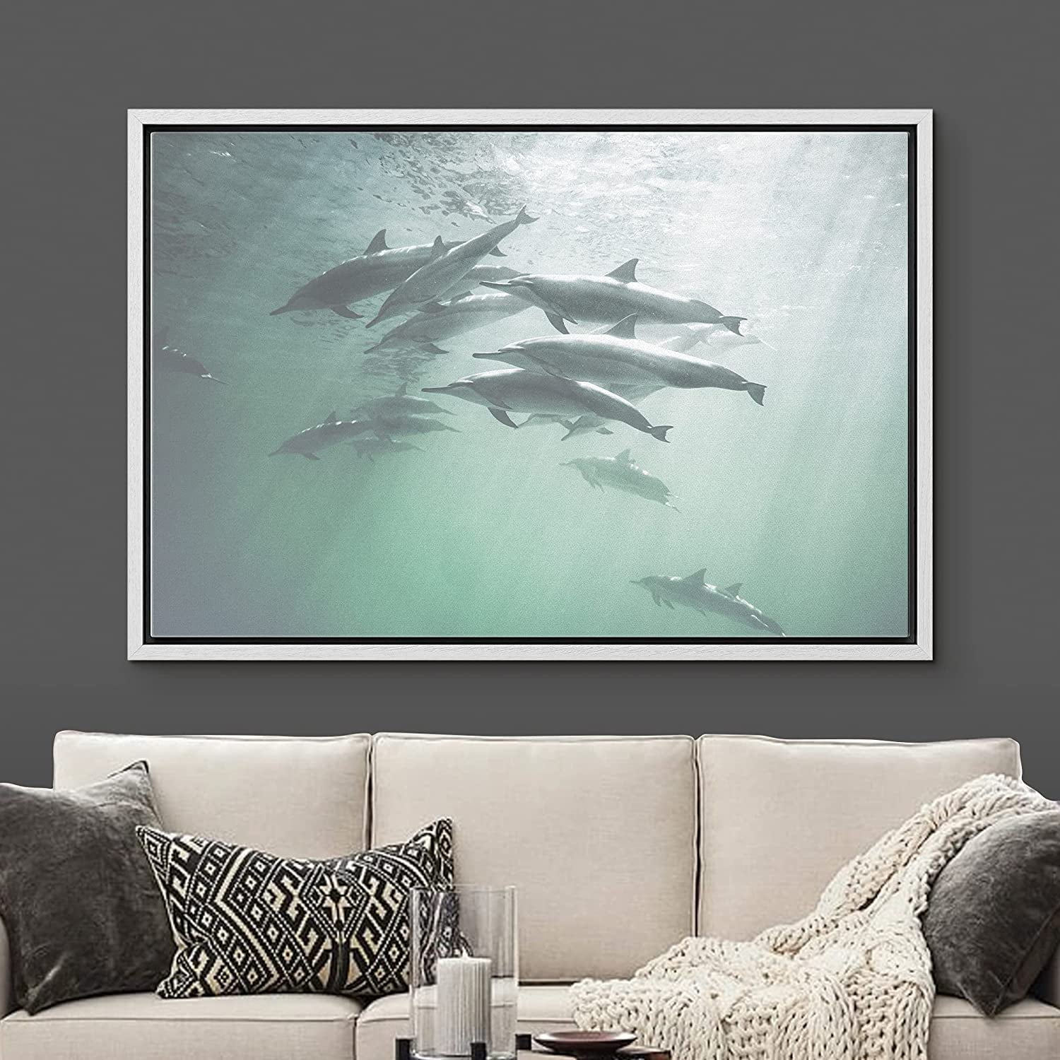 HD Canvas Prints Home Decor wall art Painting Picture Unframed Norway Ocean Road 