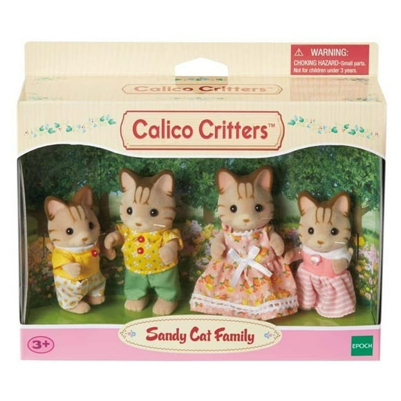 Calico Critters Sandy Cat Family Set