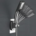 thumbnail image 5 of Soporte de ducha con adhesivo resistente al agua, compatibilidad universal, soporte de cabezal de ducha de pared de plástico ABS, 5 of 5