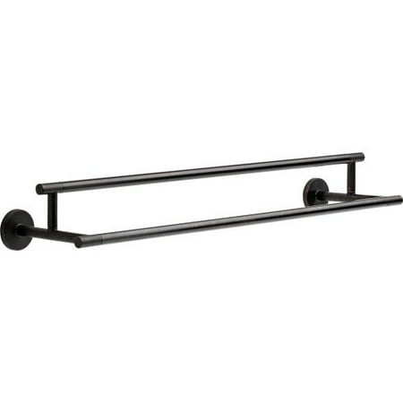 Delta Trinsic 24u0022 Double Towel Bar, Venetian Bronze