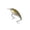 C#102, variant on Crankbait Lure for Fishing with Fish Shape and Yellow Black Stripes Metal Construction Surface Level Operation for Bass and Pike for Lakes Rivers Reservoirs 2 Piece Set