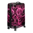 thumbnail image 3 of Atomic 22 Inch Rolling Luggage, Neon Laser Hardshell Carry On Suitcase with Wheels, Pink, 3 of 6