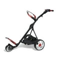 thumbnail image 3 of Super E Caddy The Weekender 3-Wheel Electric Portable Red Golf Push Cart, 3 of 7